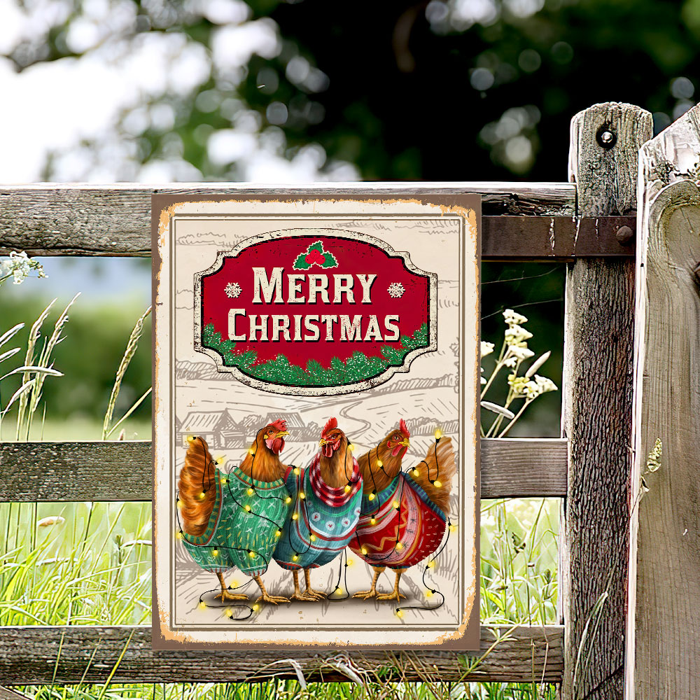 FLAGWIX Metal outdoor signs for garden​