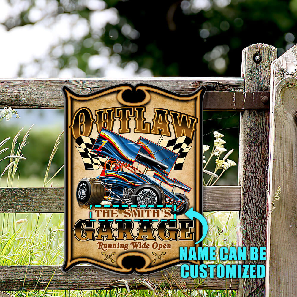 Metal outdoor signs for garden​