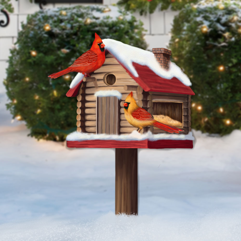 Metal Christmas outdoor signs FLAGWIX