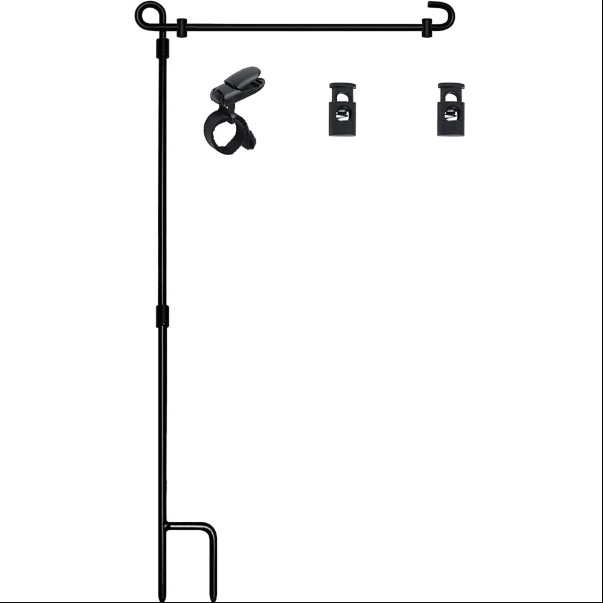 Vertical Garden Flag Stand Frame