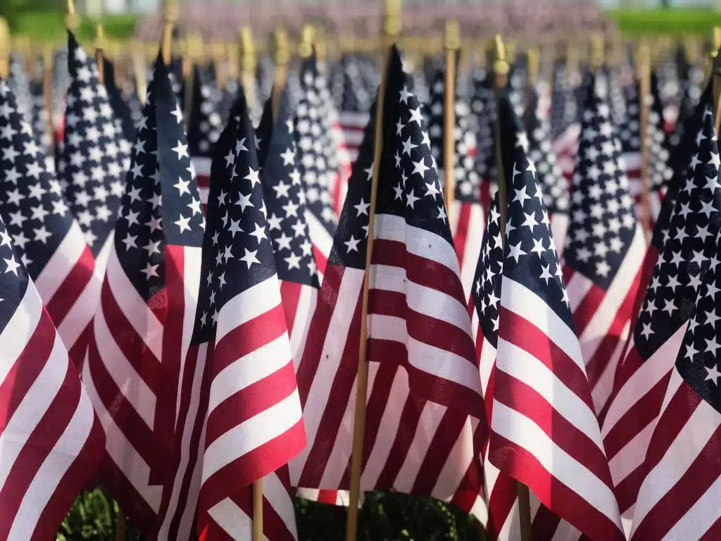 4th of July Flags