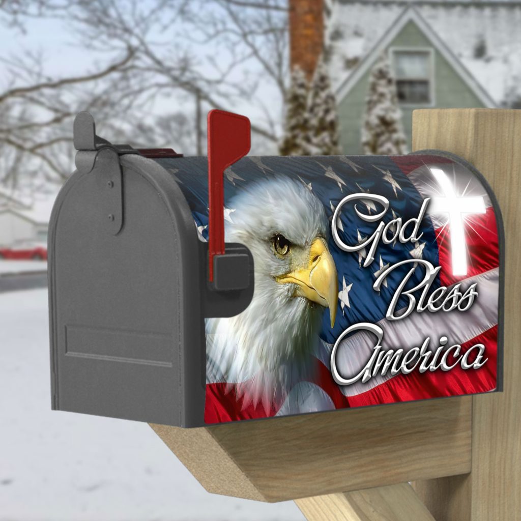 Patriot Eagle Mailbox Cover Magnetic LHA1996MB