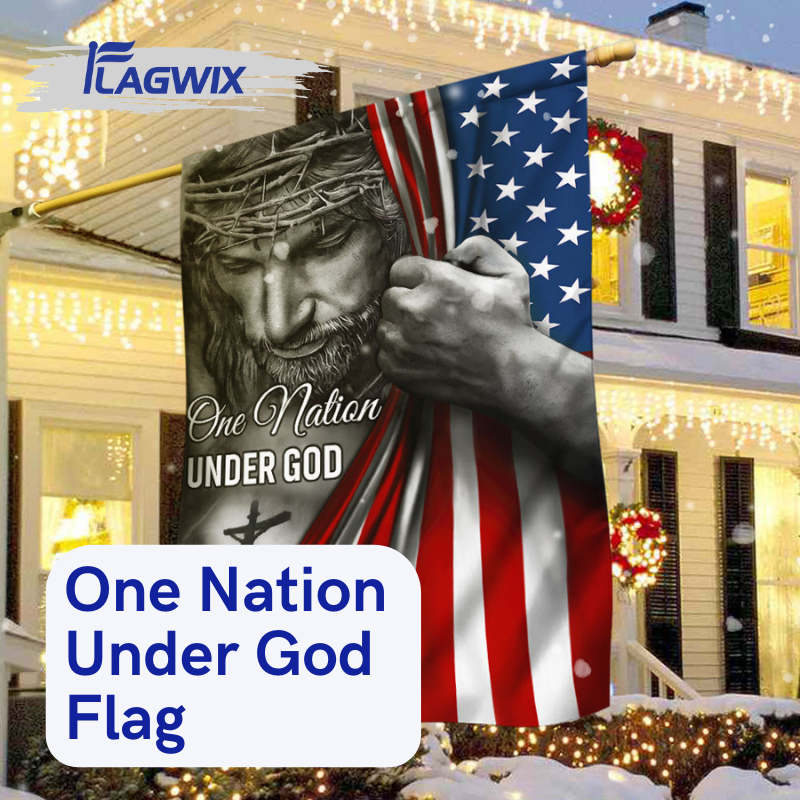 One nation under God - America flag - Statue of Liberty - Yankees