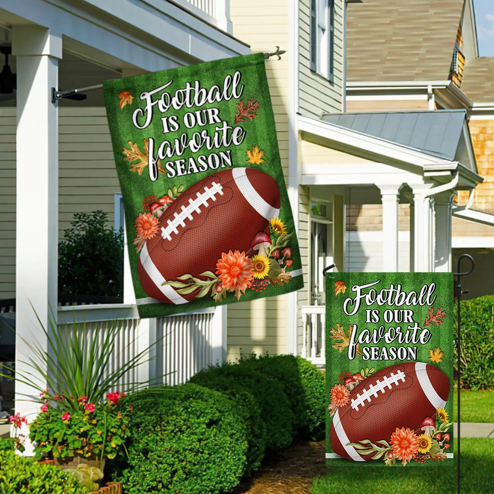Football Flag Football Is Our Favorite Season Fall TQN518F
