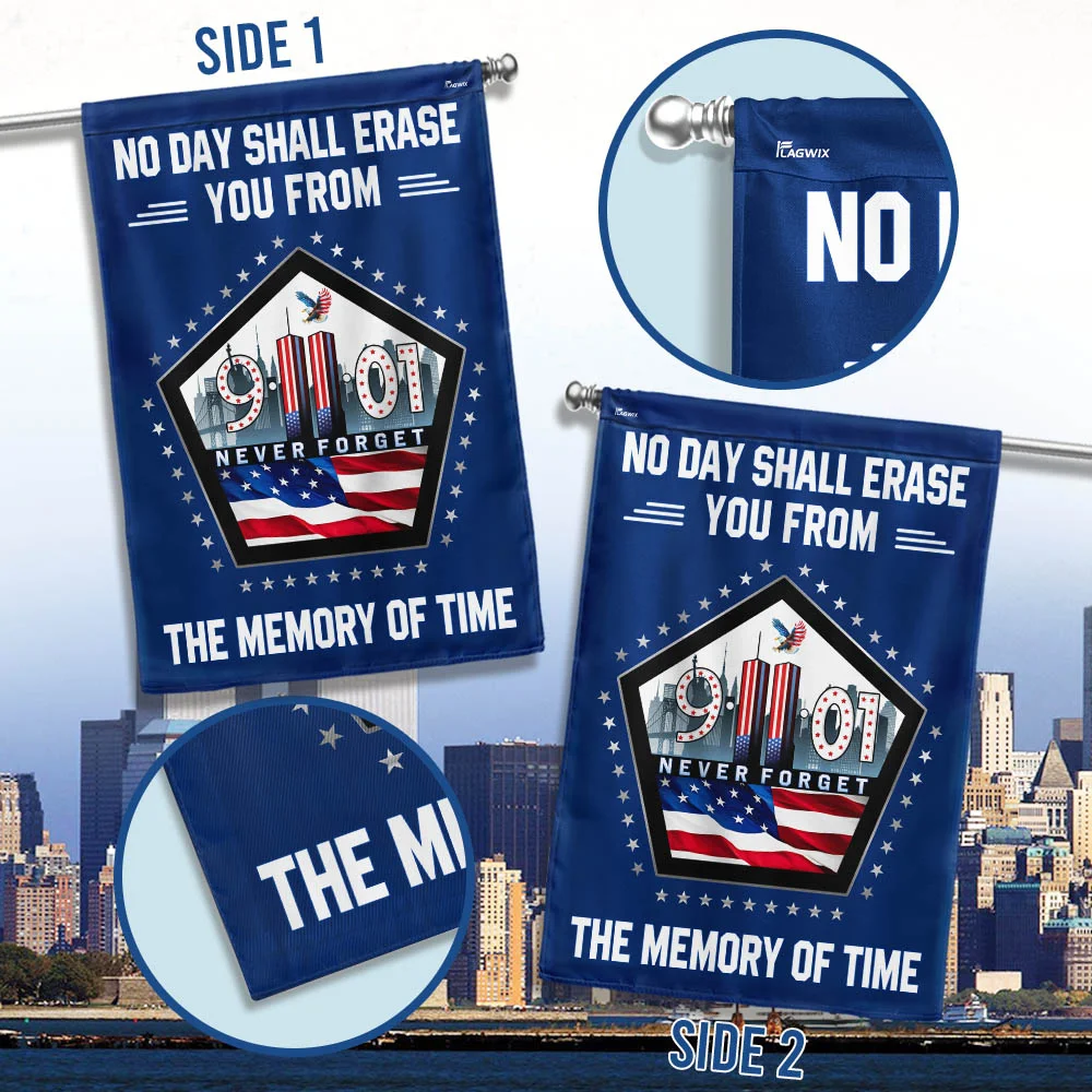 911 never forget flag