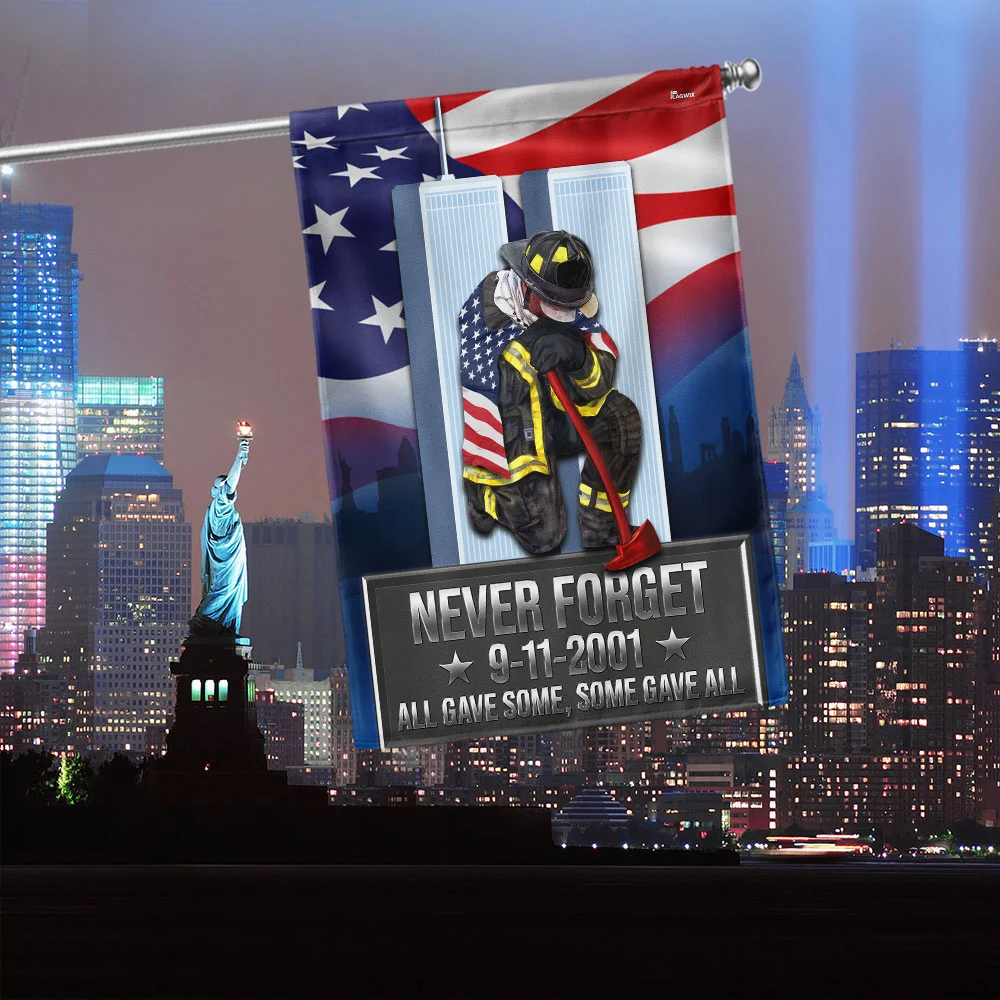 911 Patriot Day Never Forget 343 Firefighters Memorial Flag TQN1422F