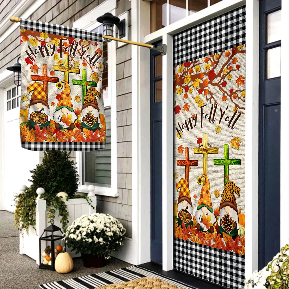 Halloween Outdoor Flag and Decor​