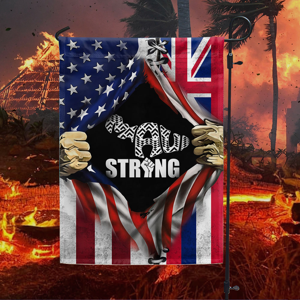 Maui Strong Flag Pray For Maui Support For Maui Hawaii American Flag TPT1119F