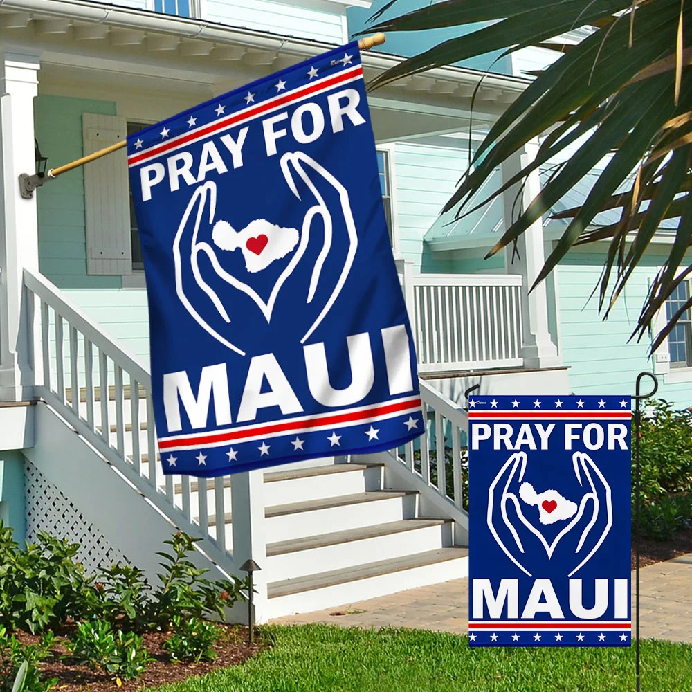 Maui Strong Flag Pray For Lahaina Maui Support For Maui Hawaii Flag TPT1118F