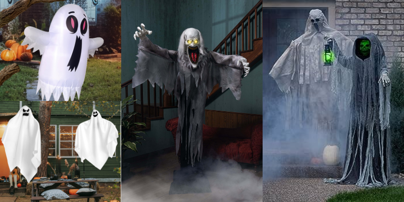 Floating Ghost Halloween Decoration