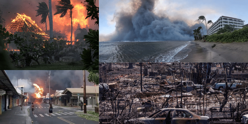 The cause of Lahaina's most serious destruction