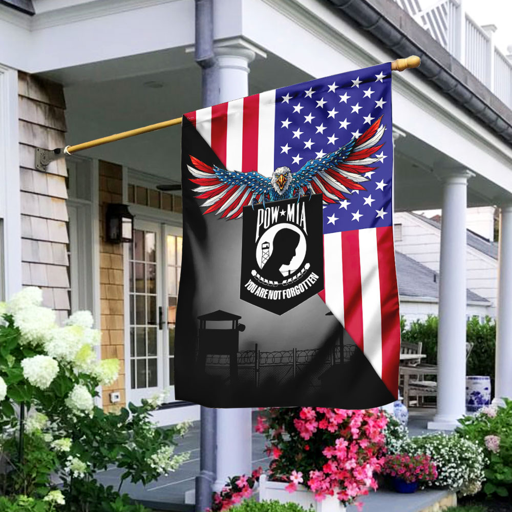 Pow Mia You Are Not Forgotten Flag TRL1024F
