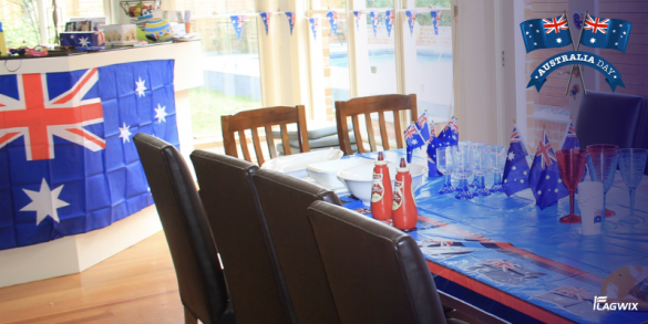 Australia Day Table Decor