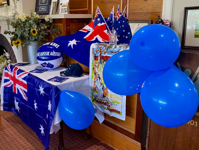 Austrailia Day decor party
