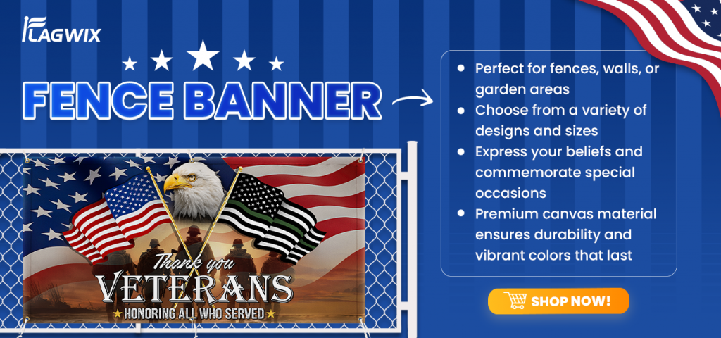 outdoor fence banner