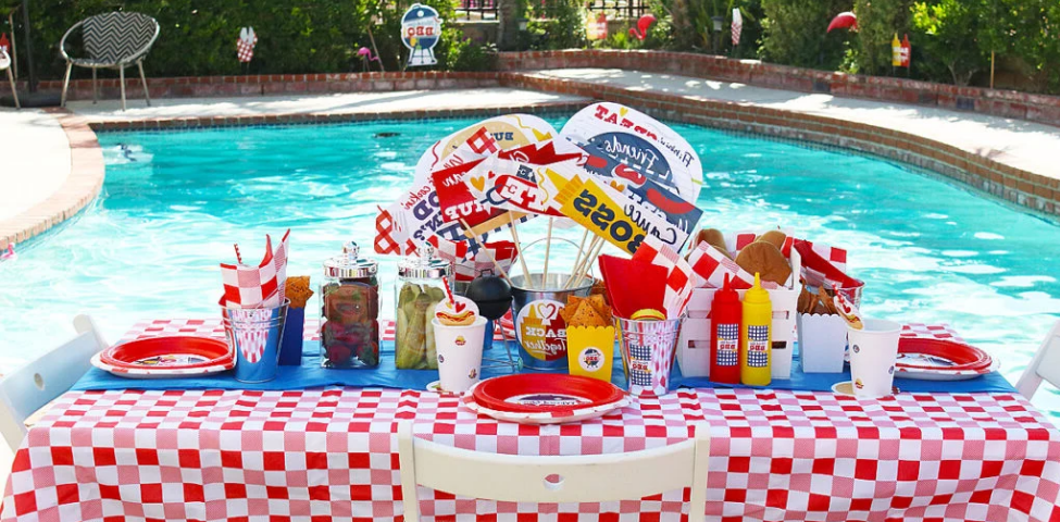 Poolside BBQ Party​