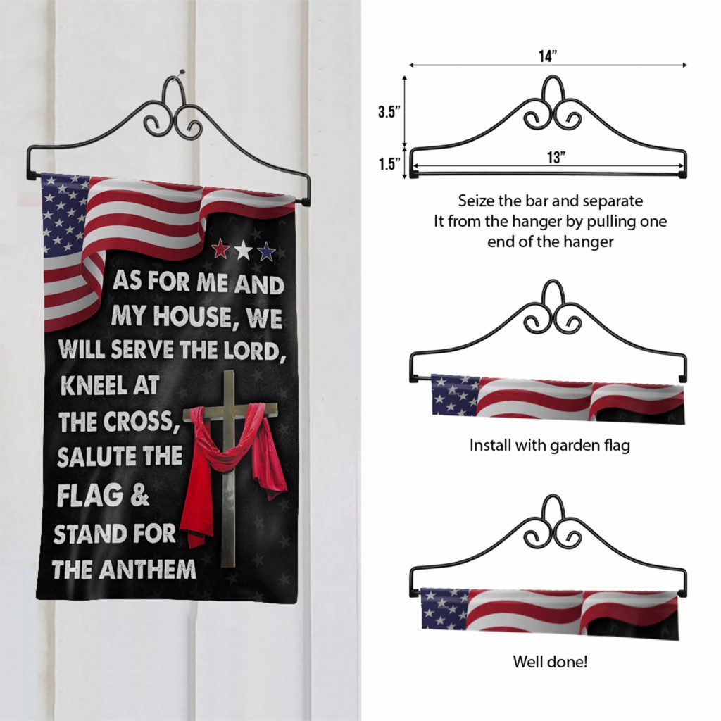 FLAGWIX Metal Flag Hanger For Porch