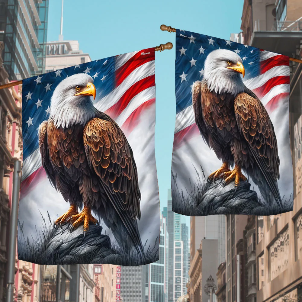 Patriotic Eagle American Flag TQN3093F