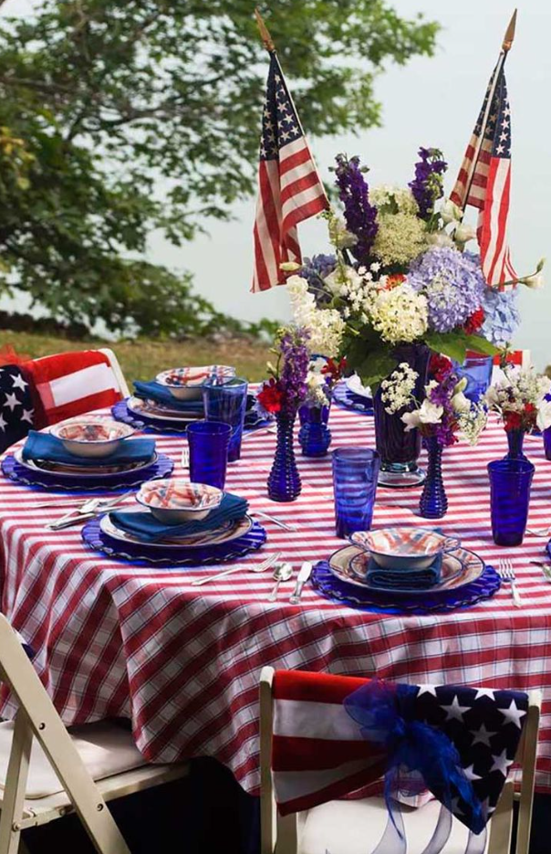 Independence Day Table Decor