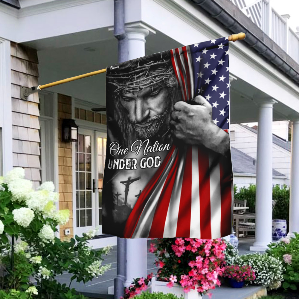 Jesus Flag One Nation Under God Flag