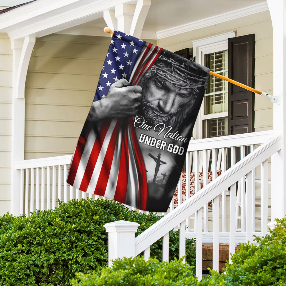 Jesus Flag. One Nation Under God Jesus Flag