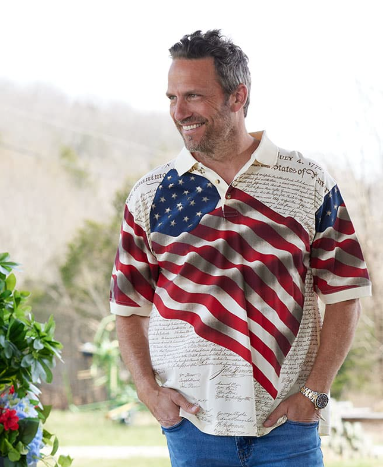 patriotic polo shirts