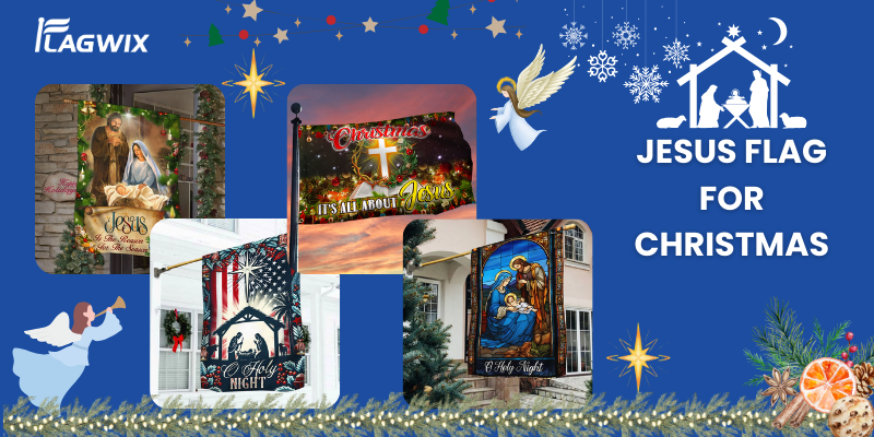 Jesus Flag For Christmas