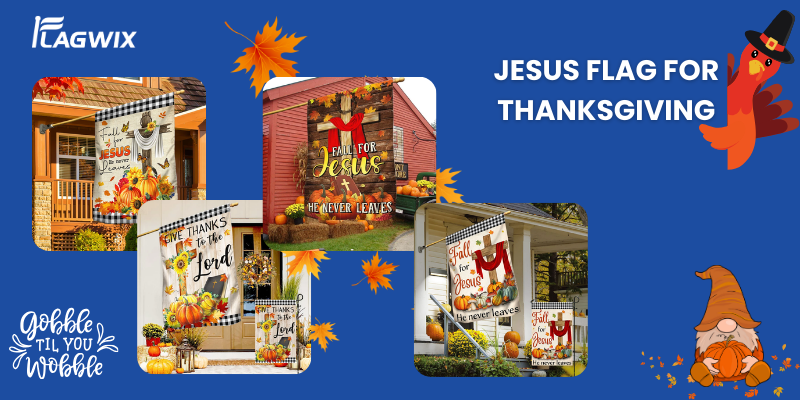 Jesus Flag For Thanksgiving