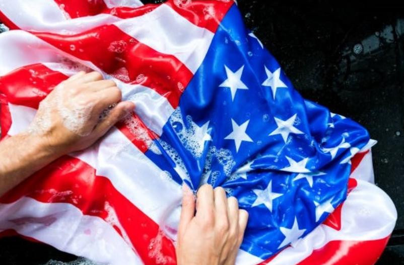 Washing Your Flag
