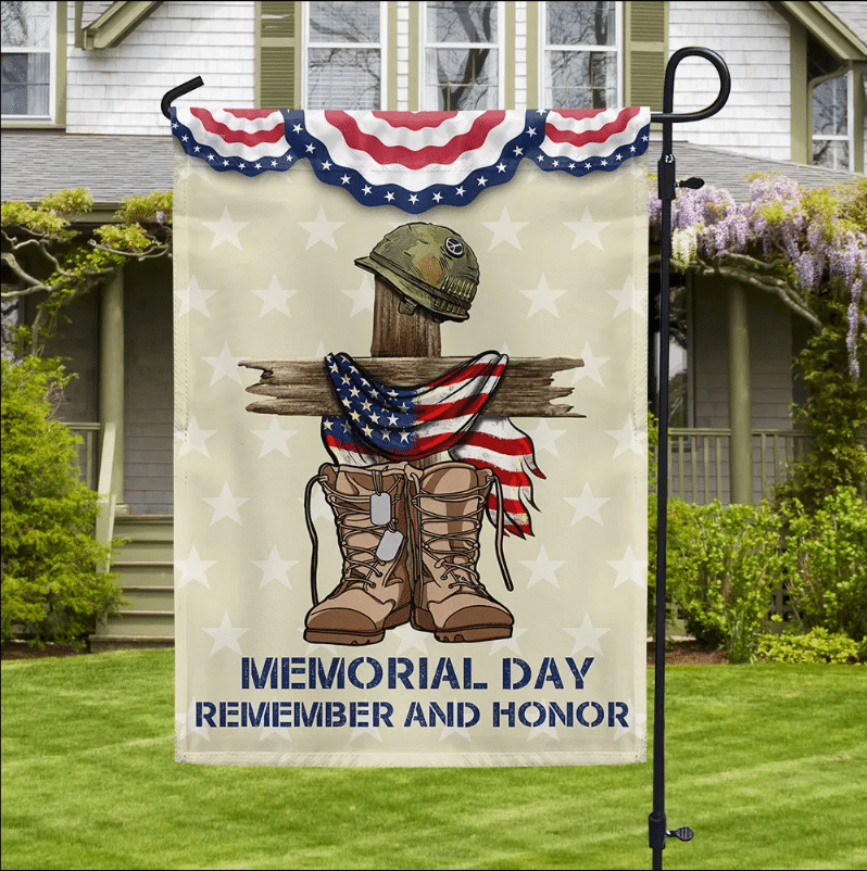 Memorial Day Flag Remember And Honor flag