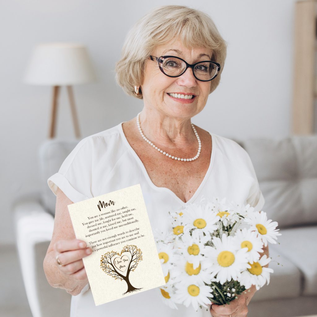 TEEZWONDER Card Gifts for Mom - Mothers Day Gifts