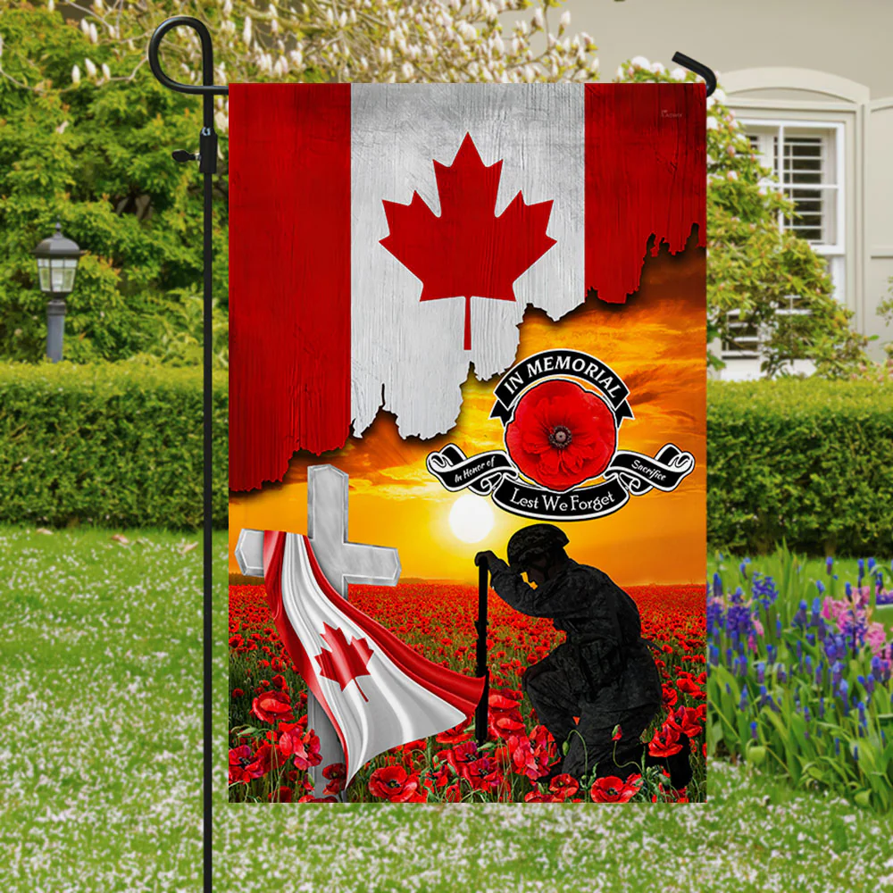 canadian garden flag
