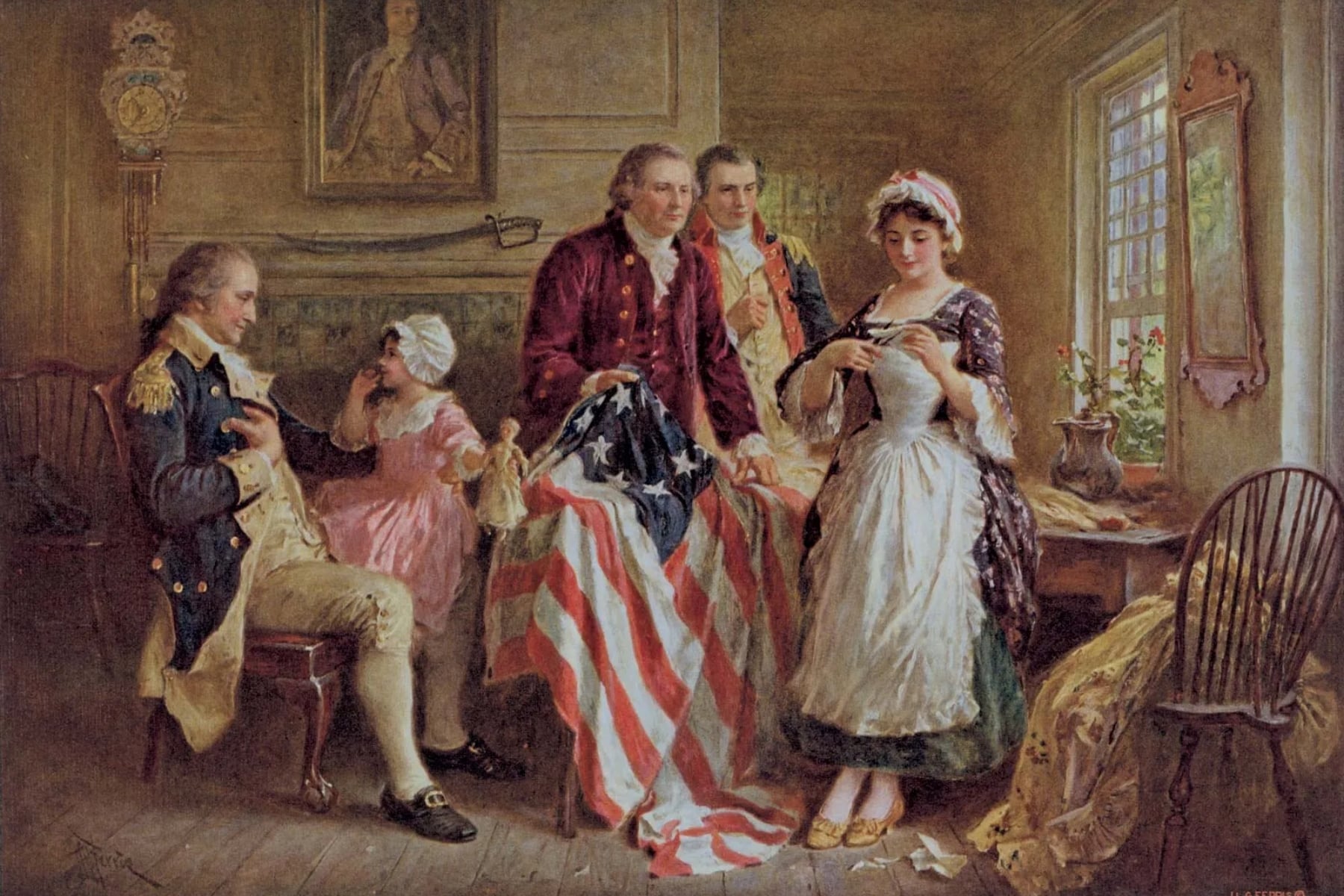 the story of betsy ross flag
