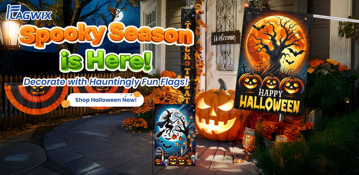 flagwix halloween flags