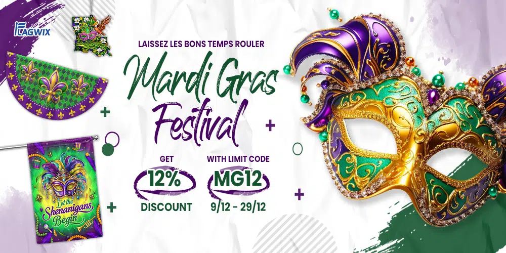 flagwix mardi gras flags